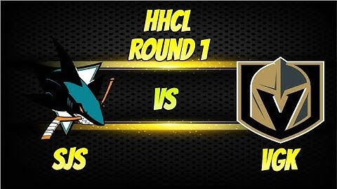 Roblox HHCL  Season 18  Regular Season  Round 1 SJS VS VGK Highlights