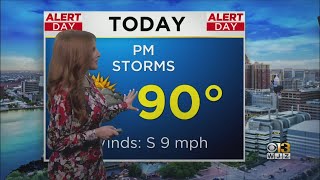 First Alert Meteorologist Meg McNamara Has Your Tuesday Morning Forecast