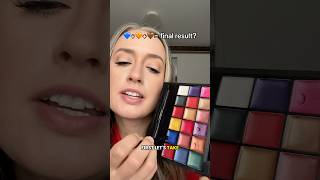 What do you think?? #mixingcolors #colormixing #colortheory #lippalette #lipstick