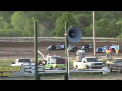 Hummingbird Speedway (5-27-23): Swanson Heavy Truck Repair Semi Late Model Heat Race #2