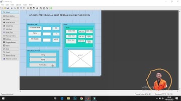 TUTORIAL MATLAB! CARA MEMBUAT APLIKASI PERHITUNGAN GLBB BESERTA GRAFIK ANIMATEDLINE MENGGUNAKAN GUI