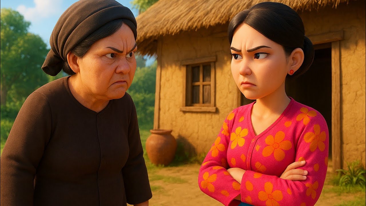 Hai mẹ con bà hàng xóm tâm cơ tức tối/Ba Cô Tiên 