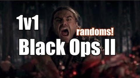 Call Of Duty Black Ops 2 (1v1 randoms)  quick scope episode 1