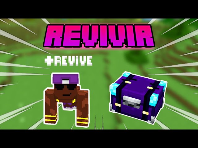 ADDON de REVIVIR para MINECRAFT PE 1.18 * REVIVE PLAYER MOD * MODS