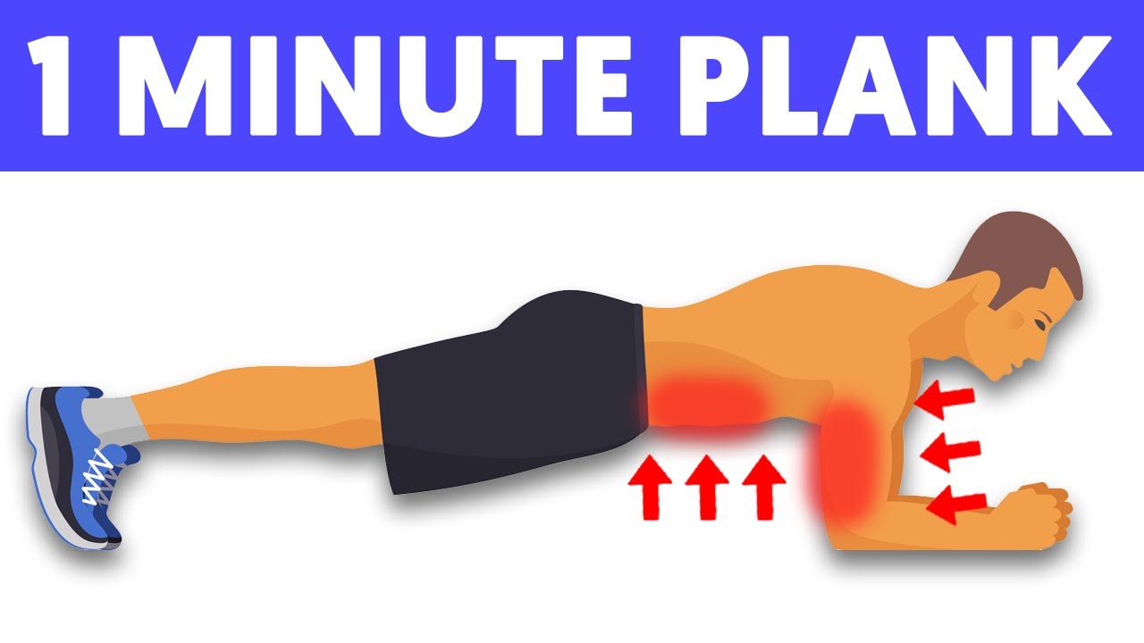 Gezamenlijke selectie Vechter twist What will happen if you plank every day for 1 minute - YouTube