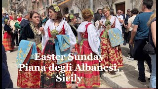 Easter Sunday in Piana degli Albanesi
