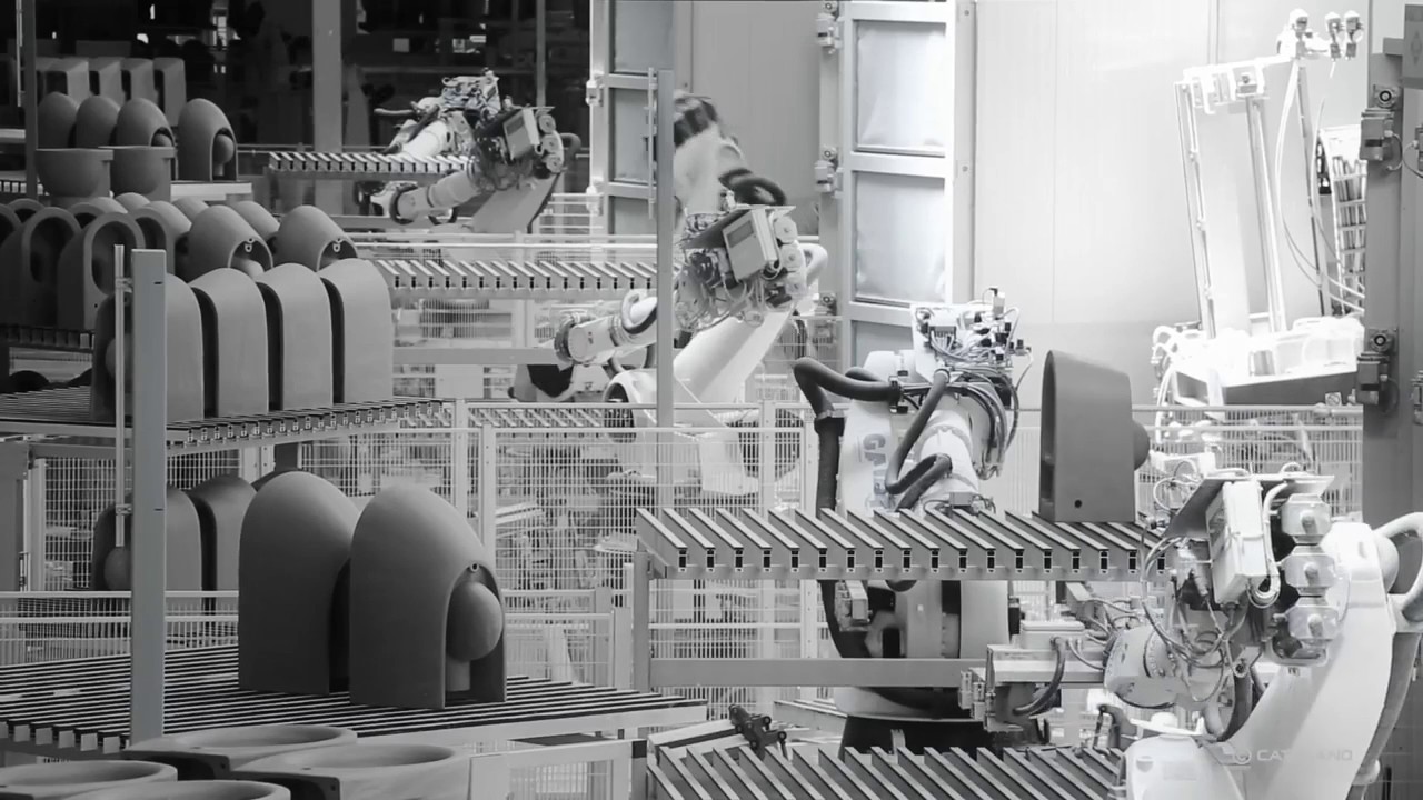 Производство сантехники Catalano - YouTube