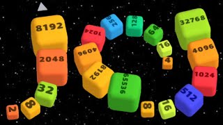 Cube Arena 2048: Merge Numbers - Match Number Game, Snake game screenshot 4