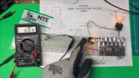 SCR Gate controlled switch