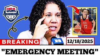 BREAKING: Team USA Calls URGENT Emergency Meeting Over Caitlin Clark