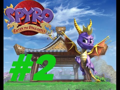 Прохождение Spyro: Enter the Dragonfly (HD, перевод) - #2 - Мини игры в Dragonfly Dojo