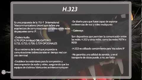 protocolos SIP, IAX y H.323