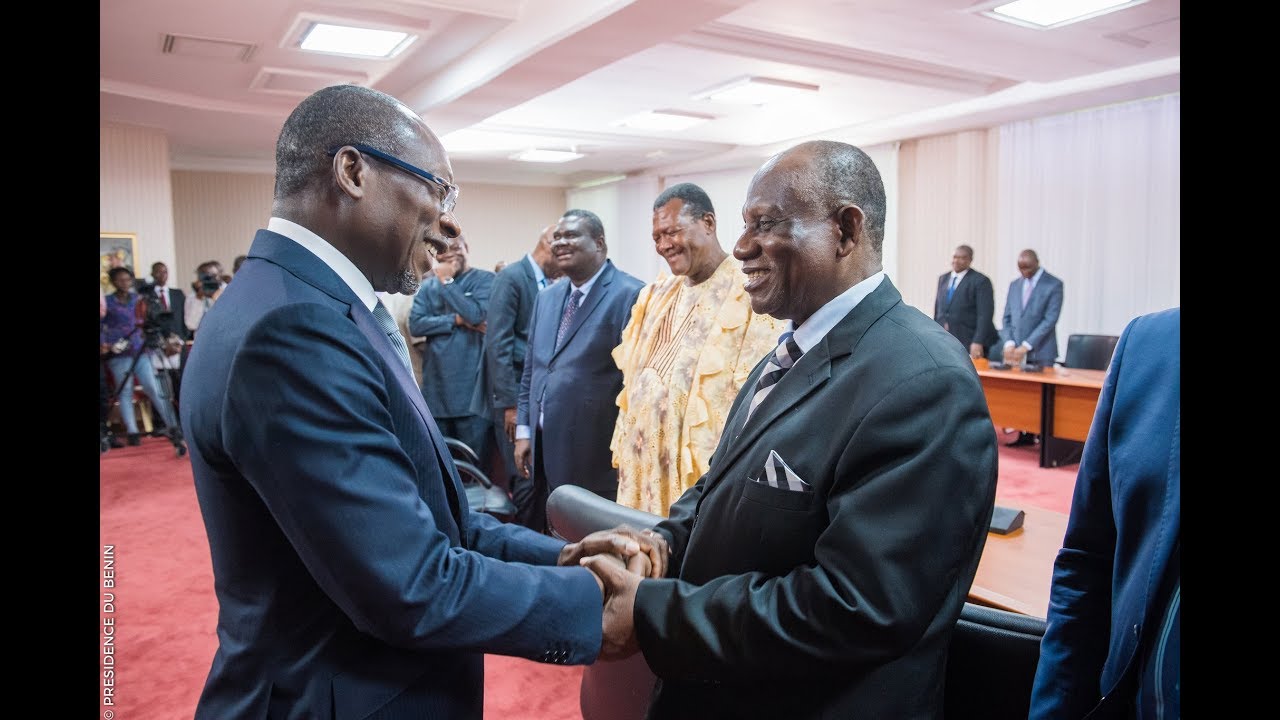 Rencontre du PR Patrice Talon avec les responsables des églises évangéliques du Bénin