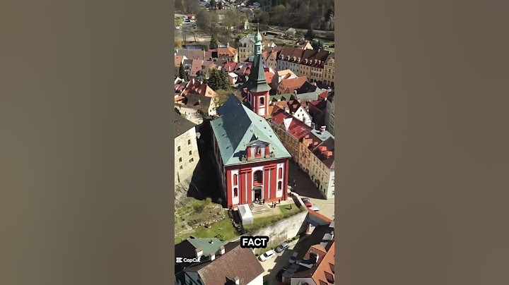 🏰 Toto české hradní město vypadá přímo z filmu 🎬🇨🇿