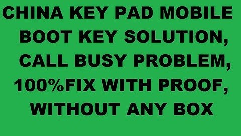 #chinamobilehardreset Kechaoda k103 pin unlockchina mobile format,china hard reset,call busy problem