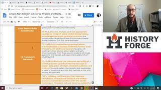 Social Studies Lesson Plan Standards
