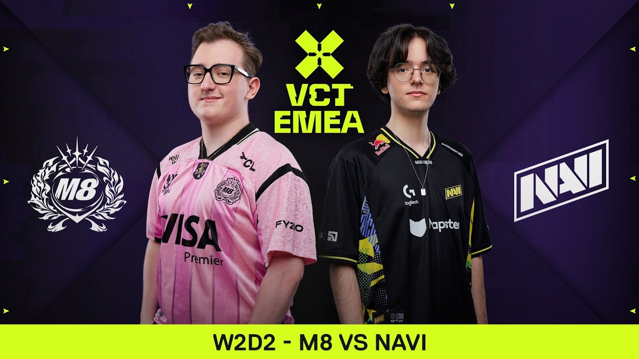 M8 vs NAVI  - VCT EMEA 2026 Stage 2 - W2D2