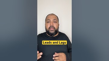 Leads and Lags in project schedule