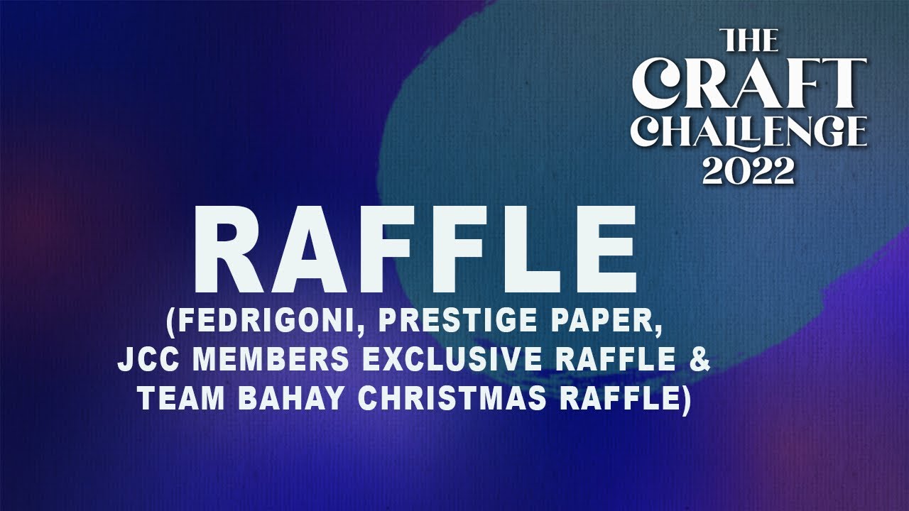 RAFFLE TIME Part 2 - YouTube