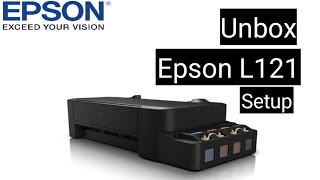 Unbox and Setup Epson L121