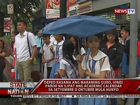 SONA: DepEd, hindi pabor sa paglipat ng academic calendar sa primary level