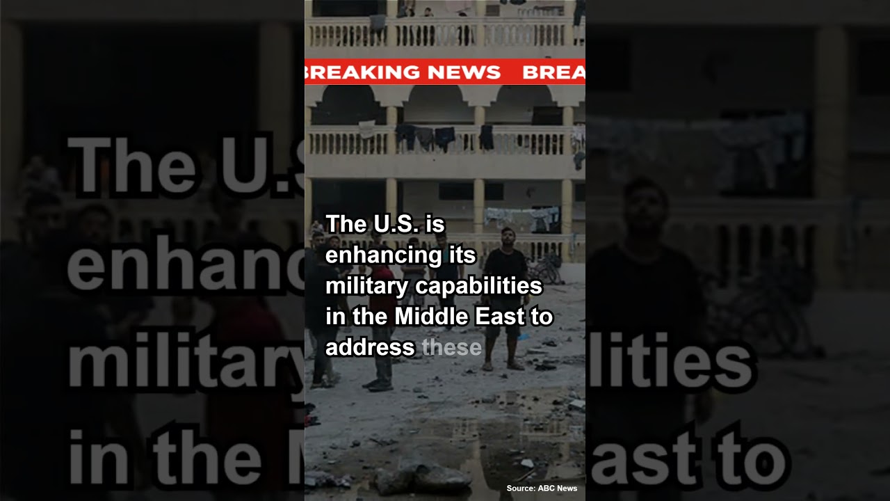 US Strengthens Military Presence in the Middle East Amid Israel Hamas Conflict 
