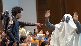Busting Ghosts During College Lecture Prank!