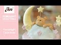 Lin fondant cake tutorial    good night little bear