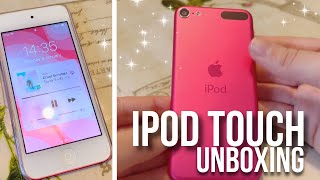 Unboxing iPod 7th generation pink 32GB in 2024 | Setup + Camera Test