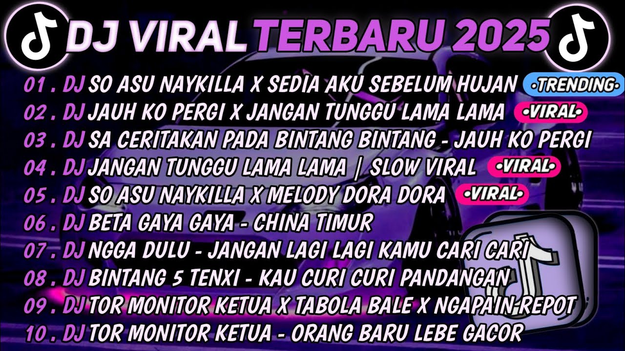 DJ TIKTOK TERBARU 2025🎵DJ SO ASU X SEDIA AKU SEBELUM HUJAN🎵DJ JANGAN TUNGGU LAMA LAMA || FULL ALBUM