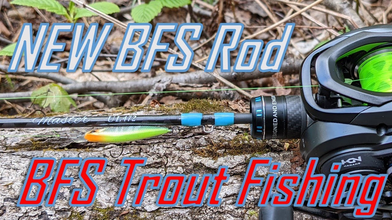 SLX BFS (Roro CB26) / Tsurinoya Master BFS Trout Rod - BFS Fishing Brook  Trout 