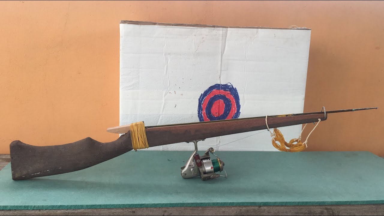 Go Fishing with Your Self-Made Harpoon Gun 