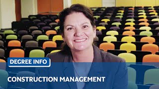 Study Construction Management at UniSA