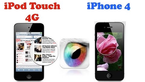 Retina Display Comparison: iPod Touch 4G vs iPhone 4