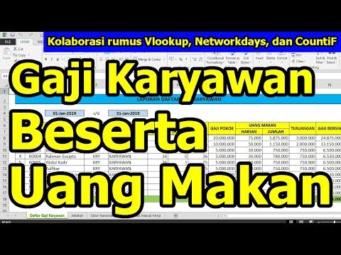 Video: Cara Mengisi Daftar Gaji