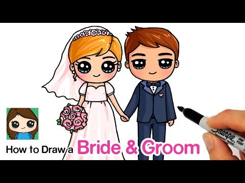 how-to-draw-a-bride-and-groom