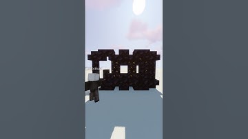 How to Build this Awesome Blackstone Wall | Minecraft 1.19 Wall Design |  #shorts