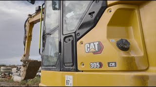 Cat® 305 CR Mini Excavator Customer Story – Ohob, Ltd. (United Kingdom)