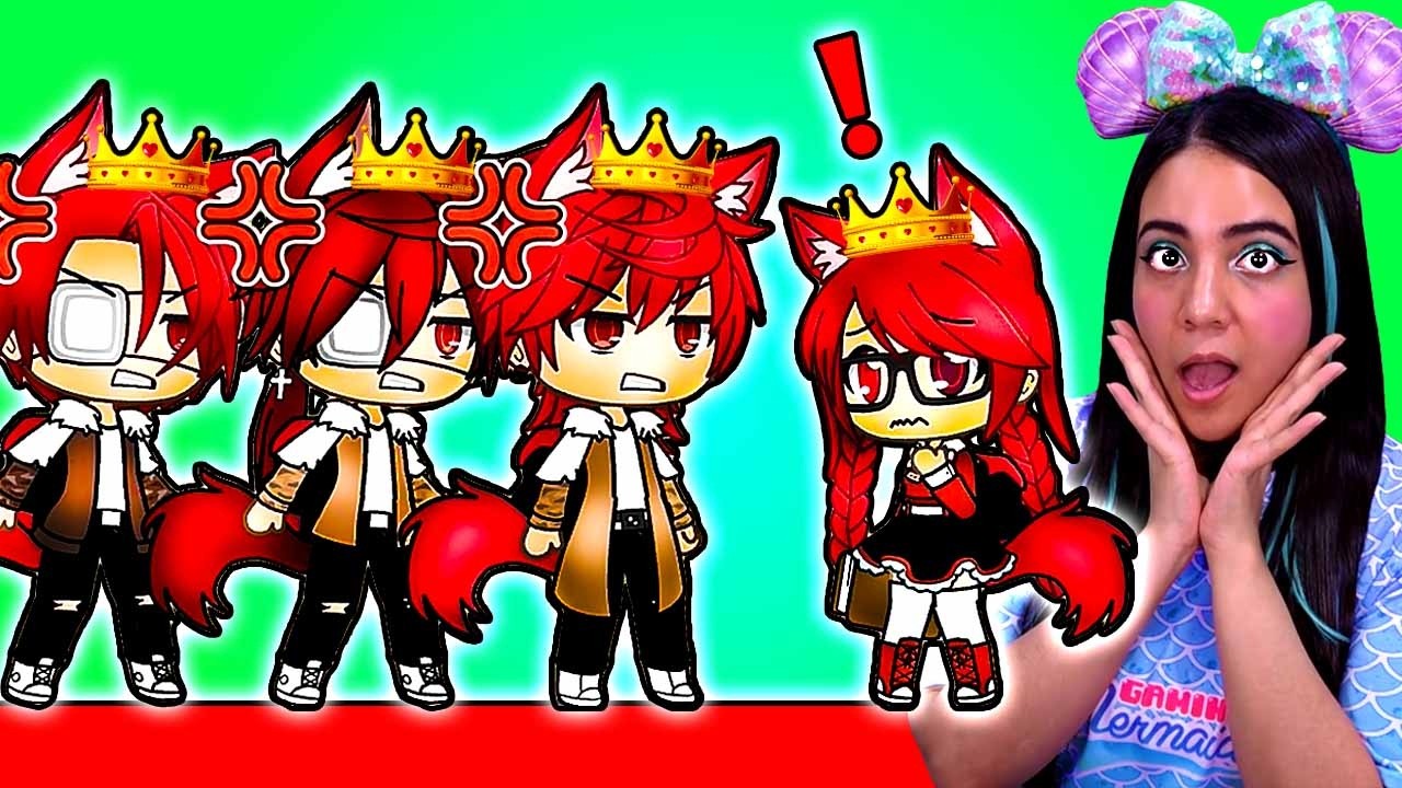 👑 3 Prince Brothers and 1 Princess Sister 👑 Gacha Life Mini Movie Reaction