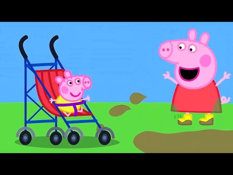 Видео: Свинка Пеппа на русском все серии подряд | Первое Слово Малыша Александра | Мультики