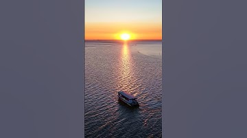 Mavic 3 Pro video test of sunset over Mobile Bay. #drone #mavic3 #sunset #dronepilot #dji  #drones