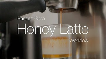 Not A Perfect Honey Latte Workflow | Rancilio Silvia V6 and Eureka Mignon Silenzio