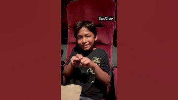 ASL at the Movie Theaters- Learn How to Sign “Seat/Chair” in American Sign Language