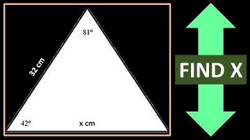 The Sine Rule; Practice Problem 2 | Math Problems | Trigonometry | Triangles | IGCSE | O-Levels