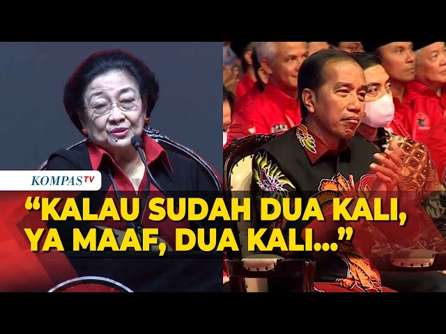 Saat Megawati Singgung Masa Jabatan Presiden: Kalau Sudah Dua Kali, Ya Maaf, Dua Kali! class=