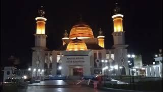 Masjid Agung Kota Sukabumi Malam Hari, Indah Sekali