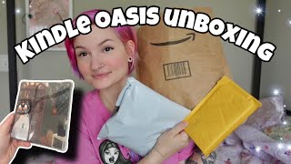 Unboxing the Kindle Oasis, Decorating + First Impressions✨