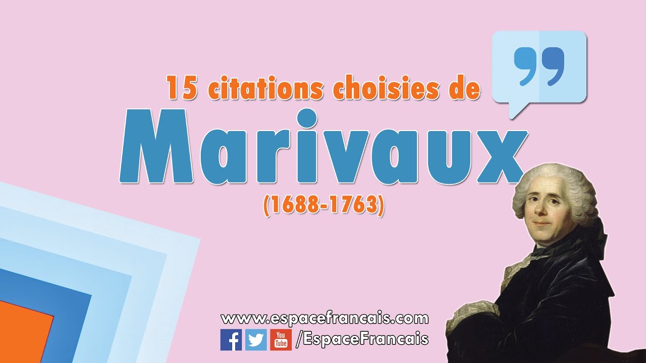 15 Citations Choisies De Marivaux Youtube