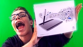 wacom intuos pen Unboxing