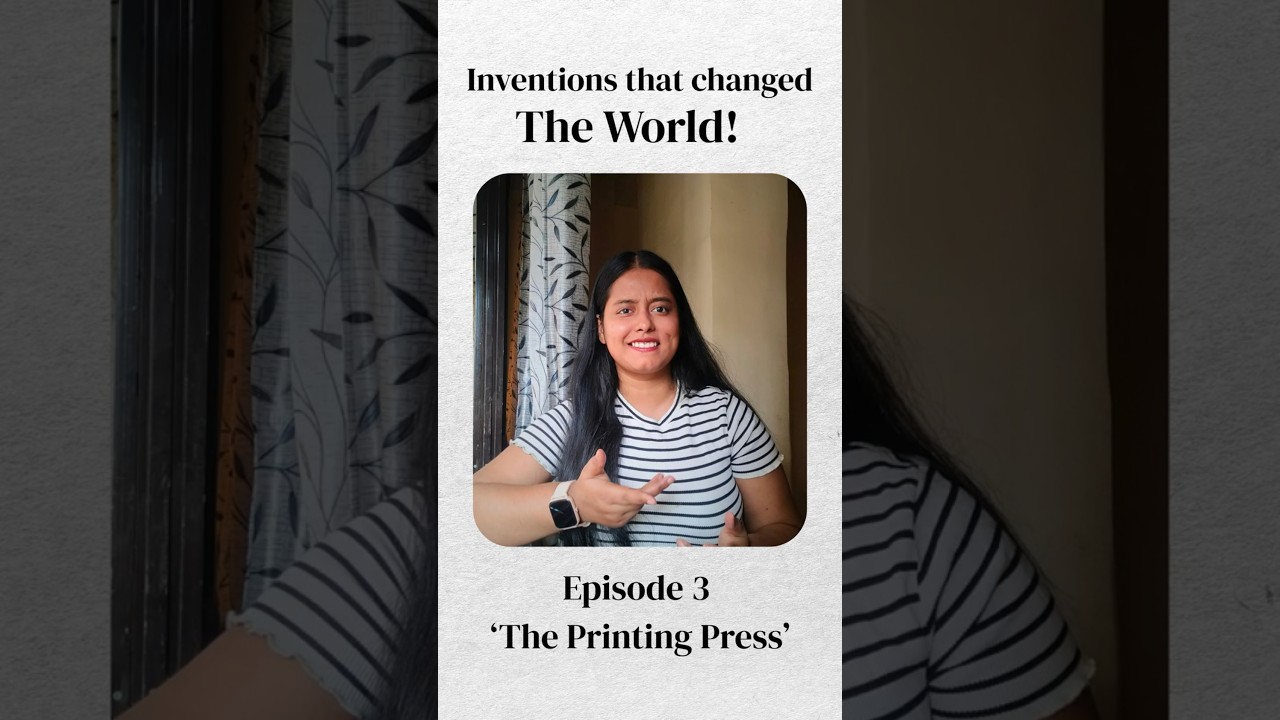 Printing Press | Inventions that changed the world 
